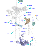 F025582003 Ford Fusion Titanium 2.0l Mango Trasero Derecho 13 - 16