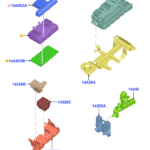 Ford Fusion Titanium 2.0l 2013-2016 Caja De Fusibles Oem Usa