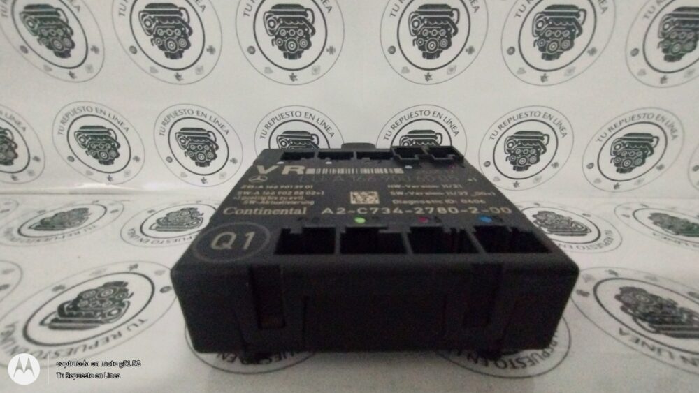 IMG_20250526_000201102_HDR Mercedes Benz Cla 200 Módulo De Puerta Derecha Delantera A 166 900 60 05