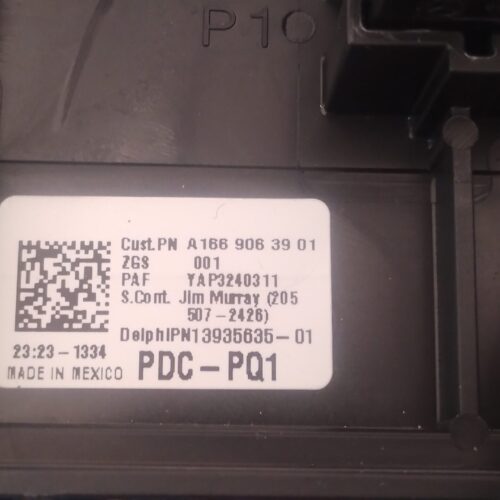 IMG_20250715_112443312 Mercedes Benz Ml 350 Amg Caja Fusibles Trasera A1669063901