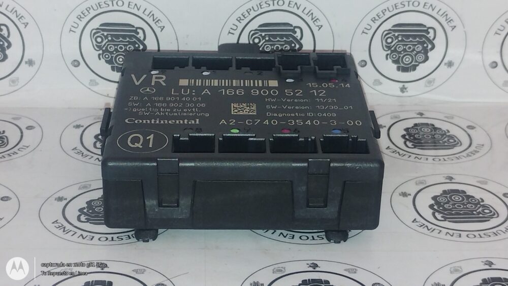 Mercedes Benz Ml350 Amg Modulo De Puerta Derecha Delantera