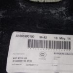 Mercedes-Benz ML 350 AMG 2014 Panel Cajuela Izq A1666900100