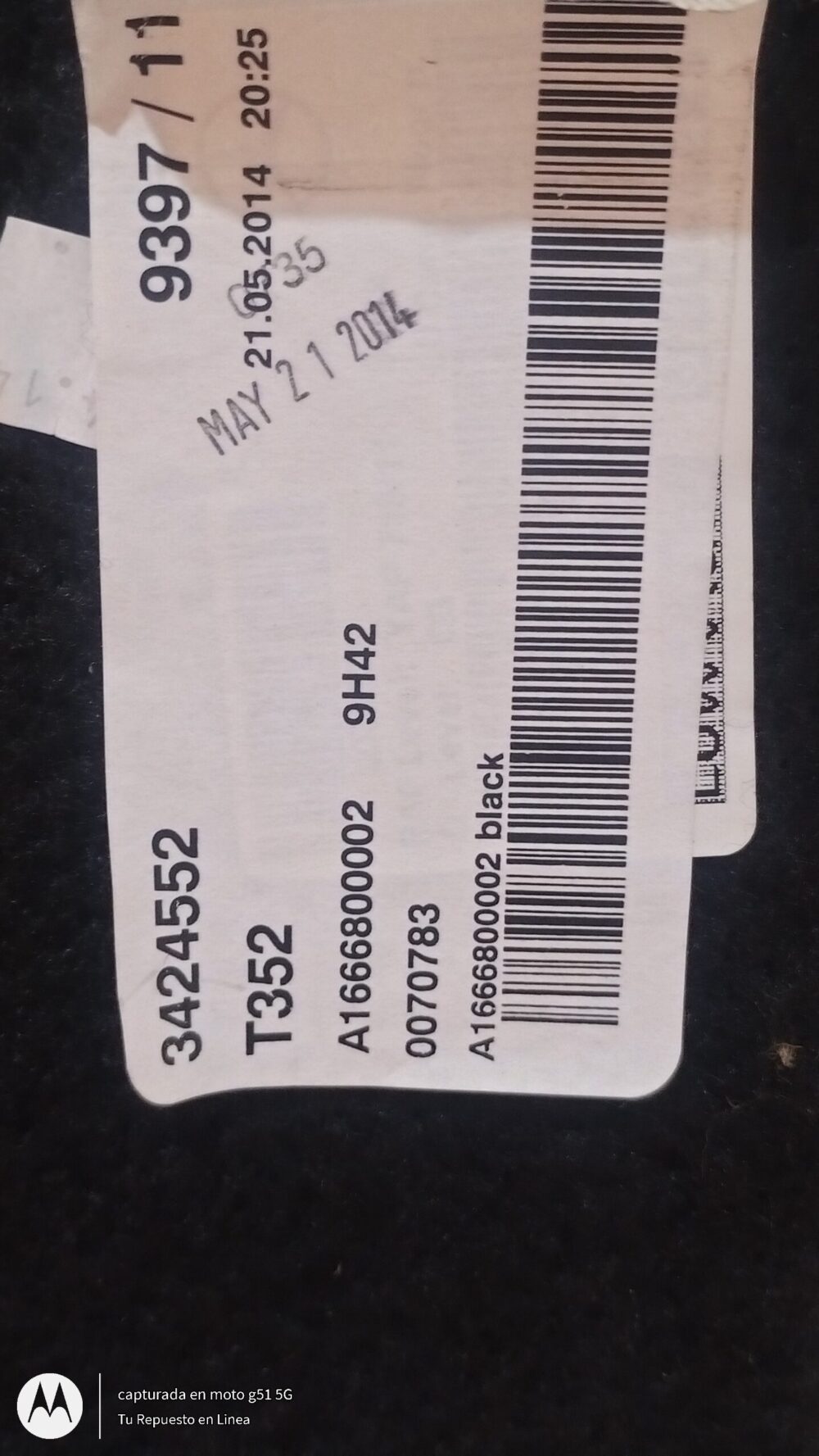 Mercedes Benz Ml350 Alfombra Maletero Suelo