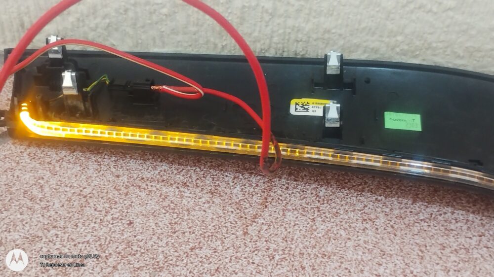 Mercedes-benz Ml 350 Amg 2014 Moldura Led Tablero