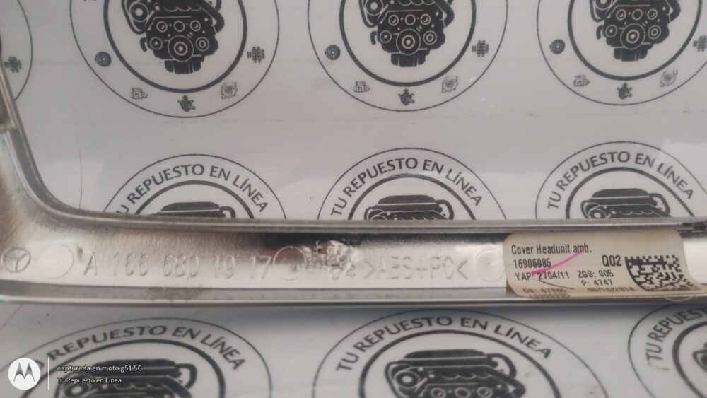 IMG_20250730_120320577 Mercedes-benz Ml 350 Amg 2014 Bisel Consola