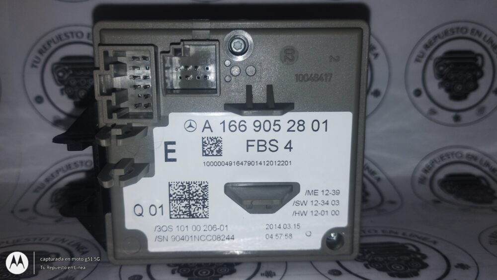 IMG_20250730_182908109 Mercedes-benz Ml 350 Amg 2014 Módulo Encendido