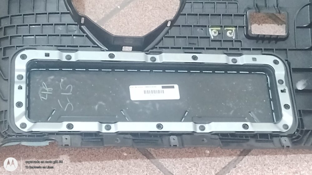 Mercedes-benz Ml 350 Amg 2014 Panel De Piel Inferior Tablero