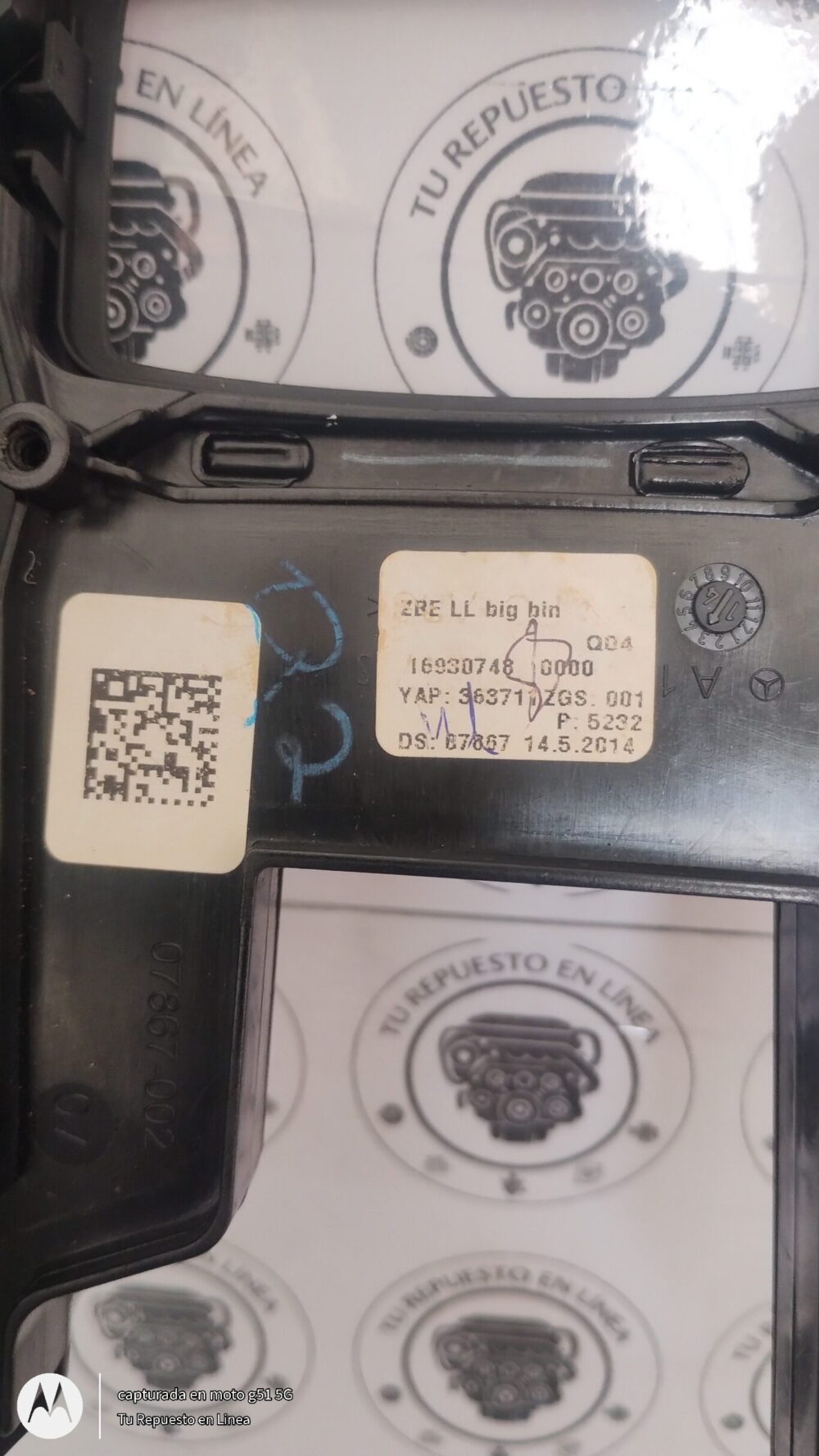 Mercedes-benz Ml 350 Amg 2014 Bisel Consola Central Negro