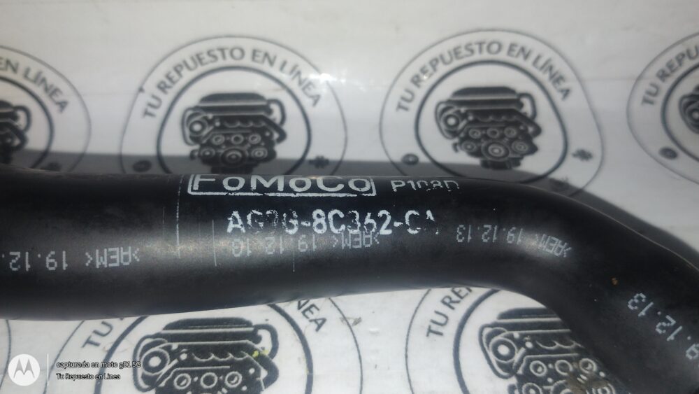 Ford Fusion Titanium 2.0l 2013-2016 Manguera Refrigerante oem