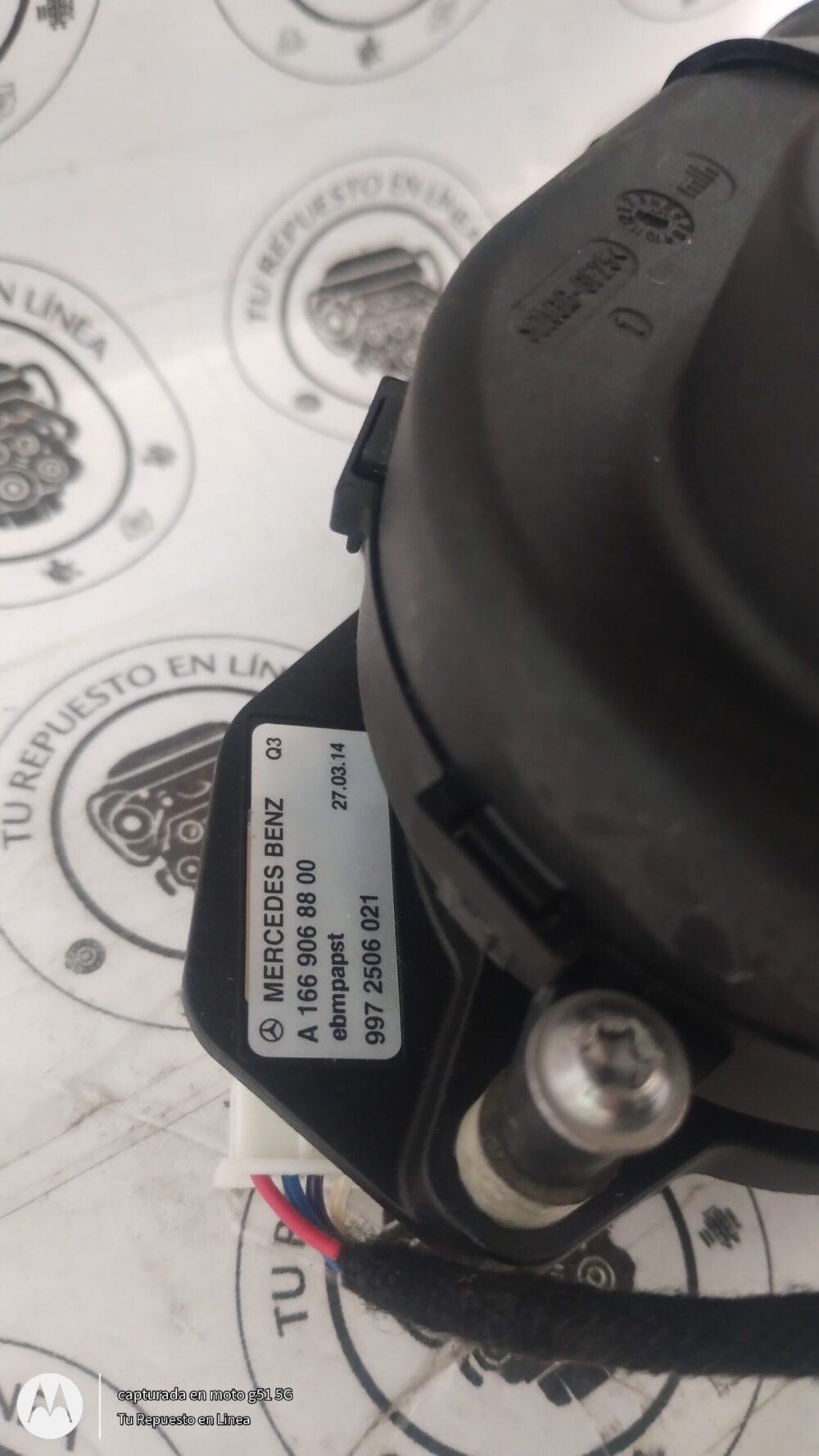 Mercedes Benz Ml 350 Amg 2014 Manguera Enfriamiento Oem