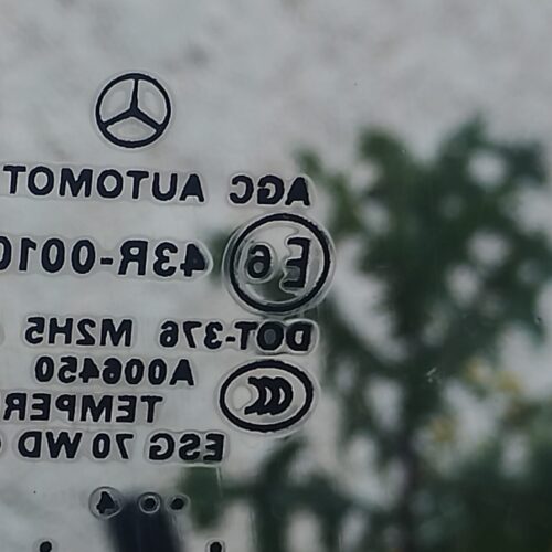 Mercedes Benz Ml 350 2014 Cristal Puerta Izq Delantera