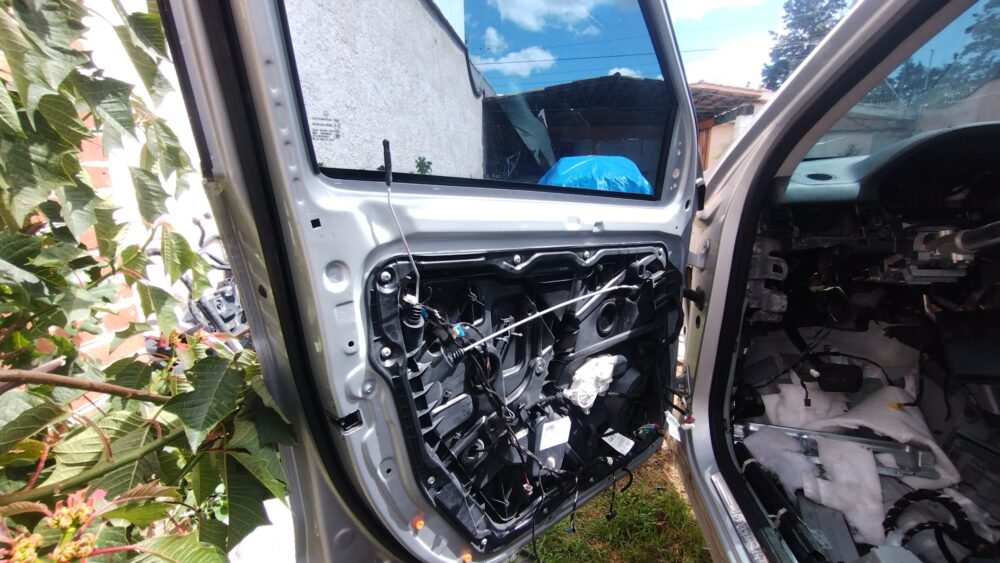 Mercedes Benz Ml 350 2014 Cristal Puerta Izq Delantera