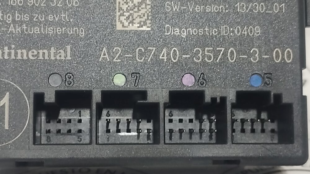 Mercedes Benz Ml 350 Amg Módulo De Puerta Trasera Izquierda