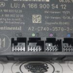 Mercedes Benz Ml 350 Amg Módulo De Puerta Trasera Izquierda