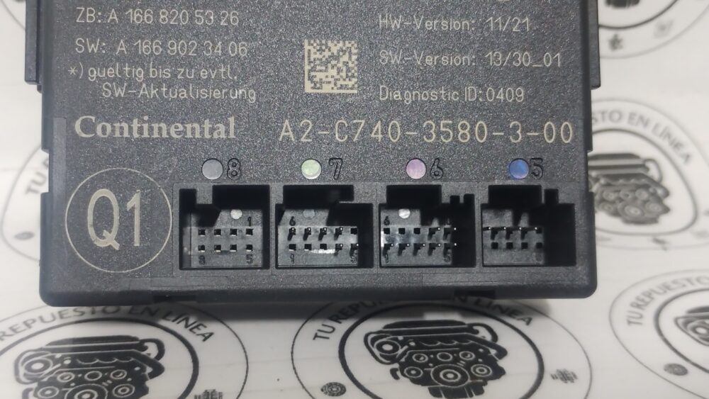 IMG_20251022_211232689 Mercedes Benz Ml 350 Amg Módulo De Puerta Trasera Derecha