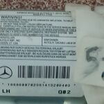 Mercedes-benz Ml 350 Amg 2014 Bolsa Aire Cortina Lh Oem