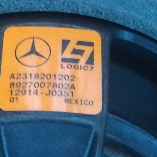 Mercedes-benz Ml 350 Amg 2014 Bocina Techo Logic7 Oem