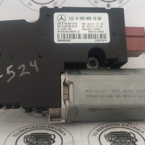 Mercedes-benz Ml 350 Amg 2014 Motor Quemacocos Oem