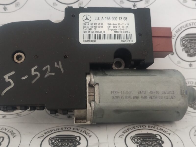 Mercedes-benz Ml 350 Amg 2014 Motor Quemacocos Oem