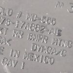 Ford Fusion 2013-2018 Guía Fascia Trasera Izquierda DS73-17A662-A