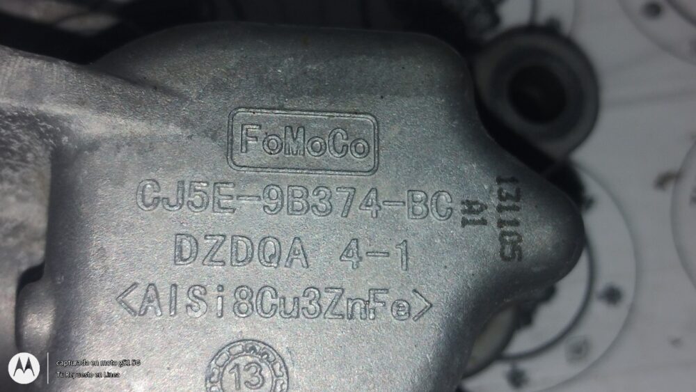 Ford Fusion Titanium 2.0l Soporte De Bomba De Vacío