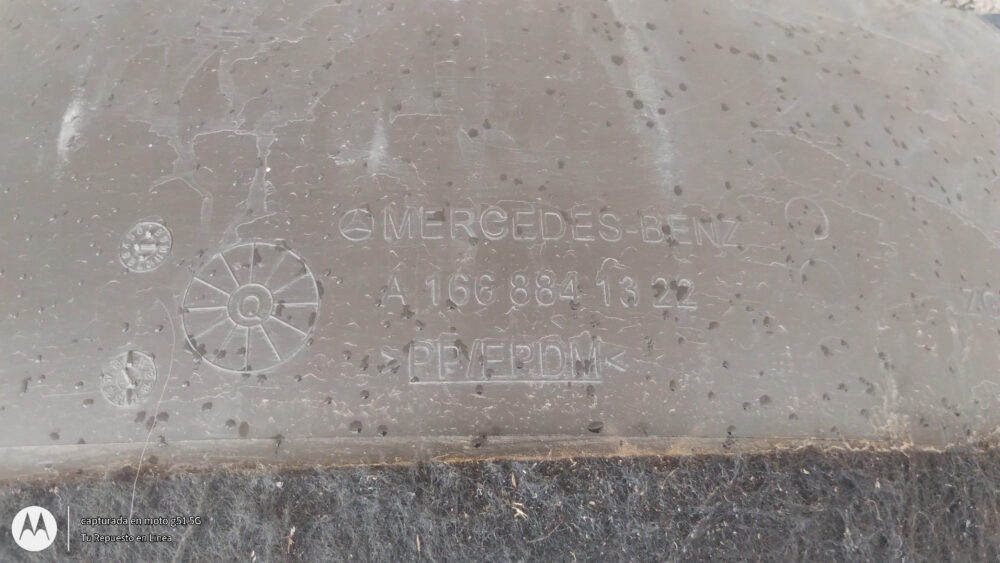 Mercedes-benz Ml 350 Amg 2014 Lodera Trasera Derecha Oem