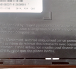 Mercedes-benz Ml 350 2014 Bolsa De Aire Asiento Tras Der