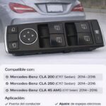 d07a6cb8-3307-440e-960e-707ade64f434-md Mercedes-benz Cla 200 2014 Botonera Elevavidrios Ventanas A 009 431 5212