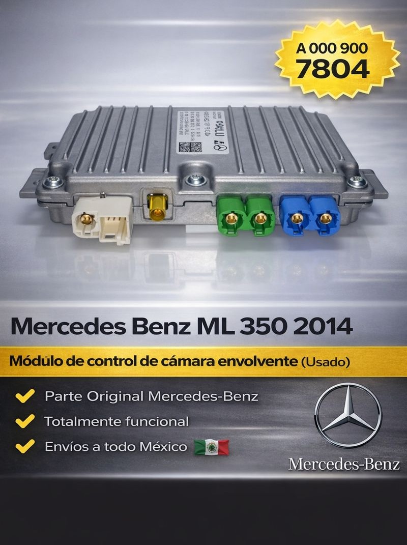dd57bdd8-55f7-42b9-9869-531949e60947-md Mercedes Benz Ml 350 Amg Módulo Cámara 360 A 000 900 7804