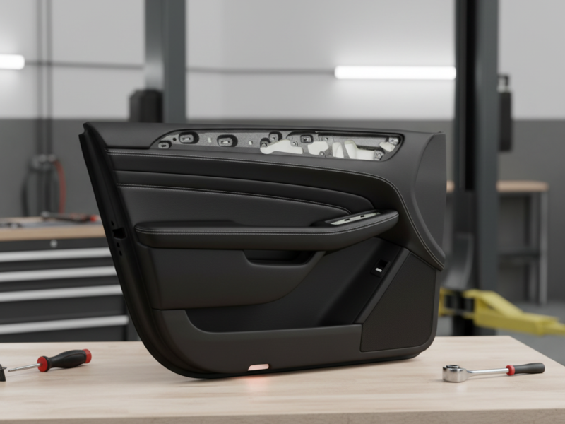 Mercedes Benz Ml 350 Amg 2014 Panel Izq De Piel Con Botón