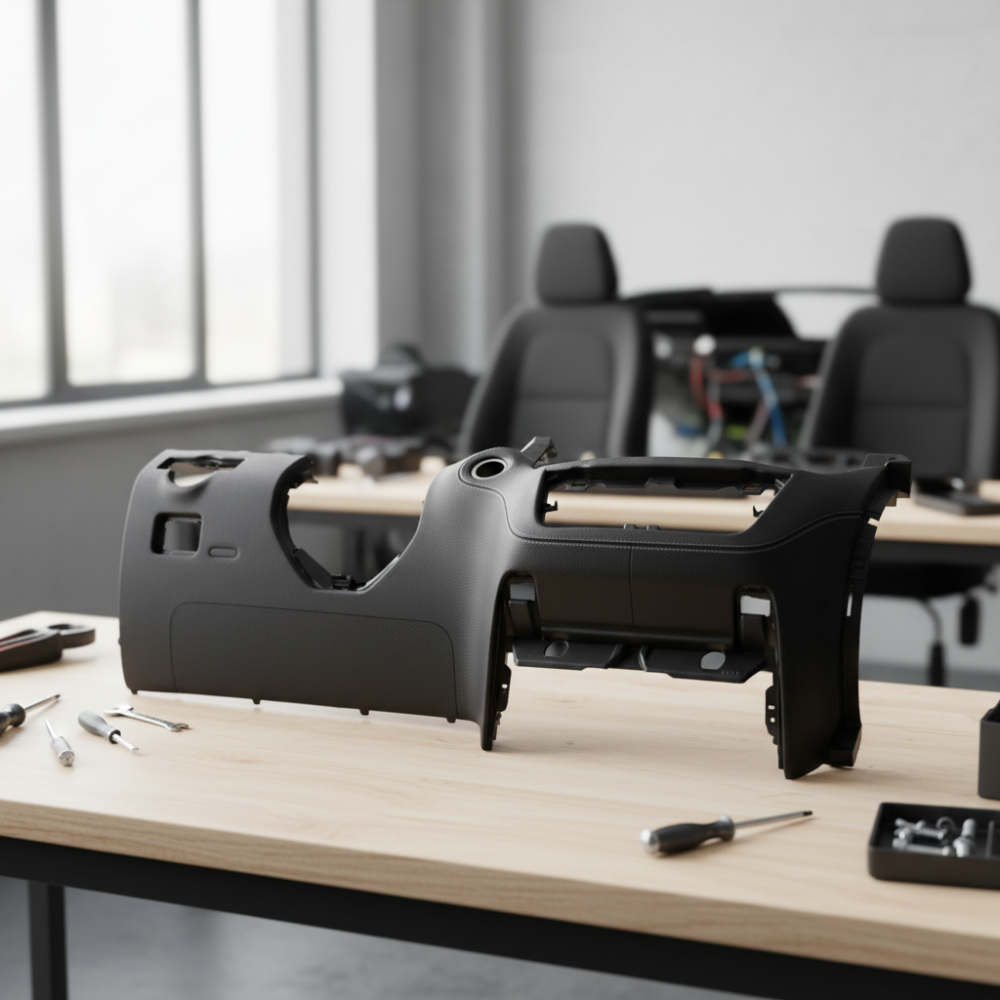 Mercedes-benz Ml 350 Amg 2014 Panel De Piel Inferior Tablero