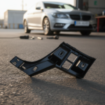 Mercedes Ml W166 2012-2015 Soporte Trasero Izquierdo Defensa