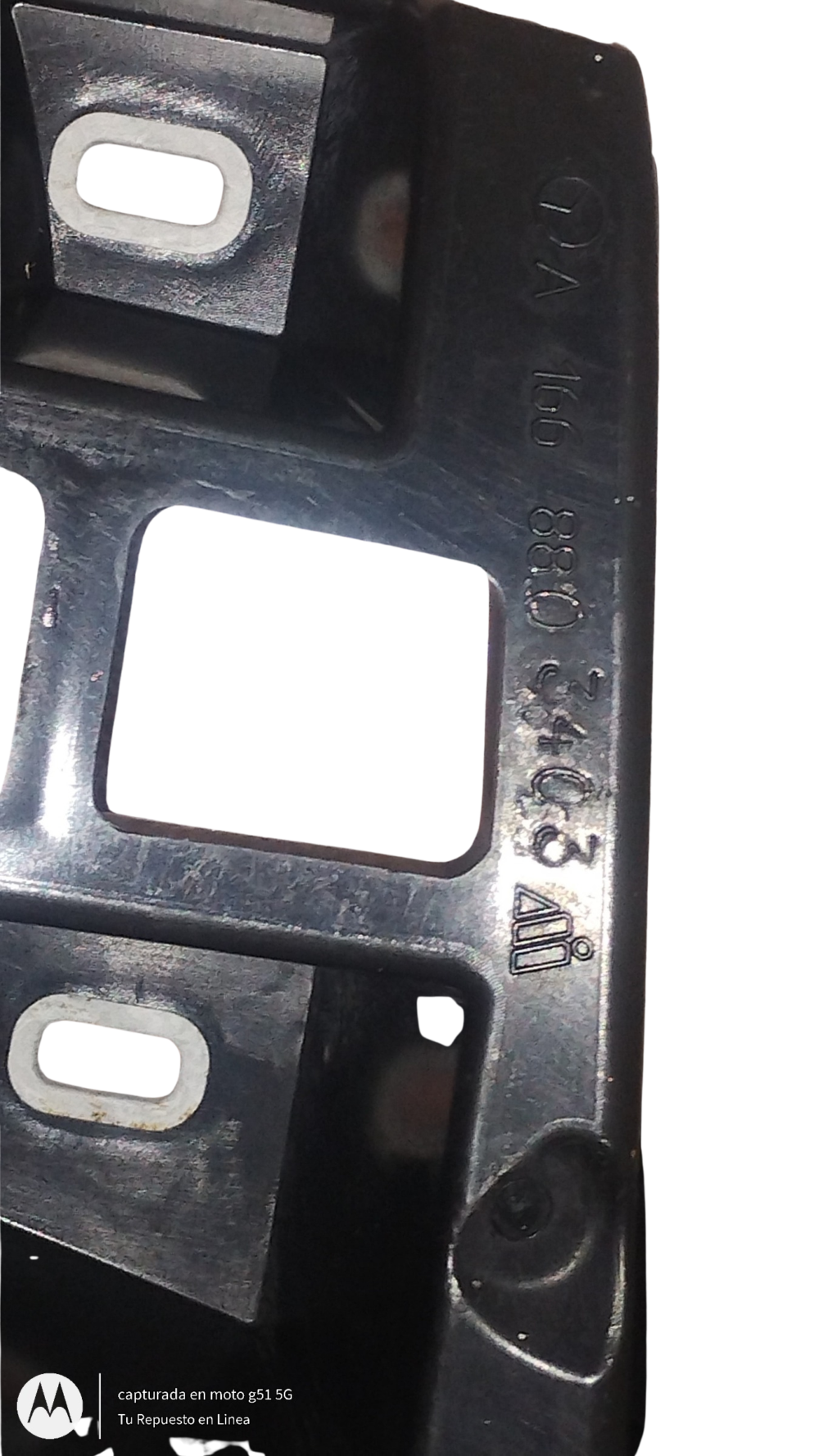 Mercedes Ml W166 2012-2015 Soporte Trasero Derecho Defensa