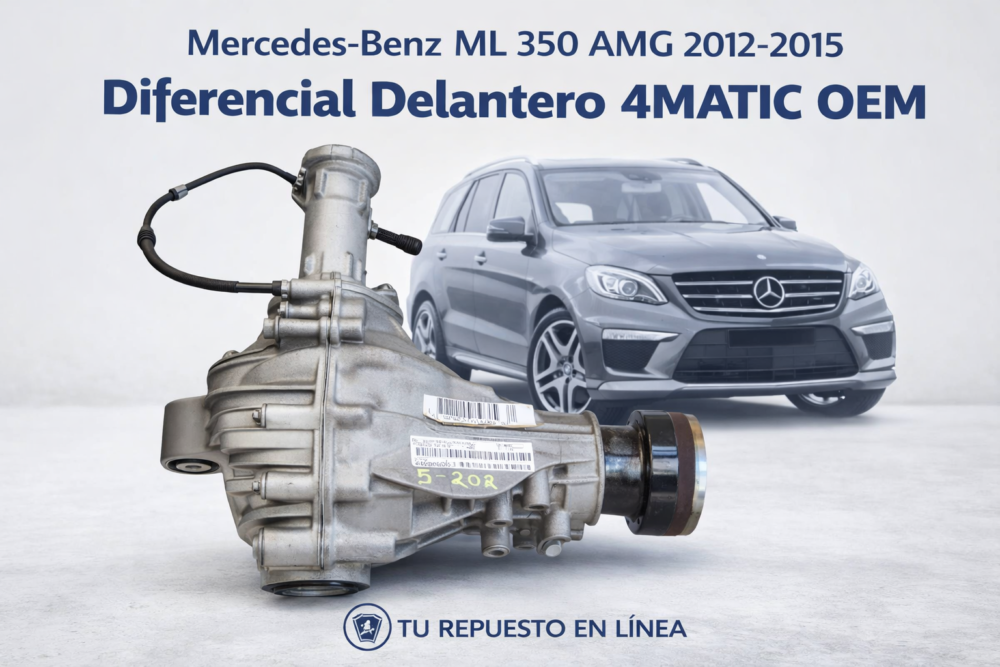 Mercedes-Benz ML 350 AMG 2012-2015 Diferencial Delantero 4MATIC OEM