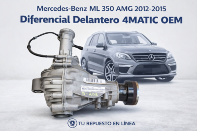 Mercedes-Benz ML 350 AMG 2012-2015 Diferencial Delantero 4MATIC OEM