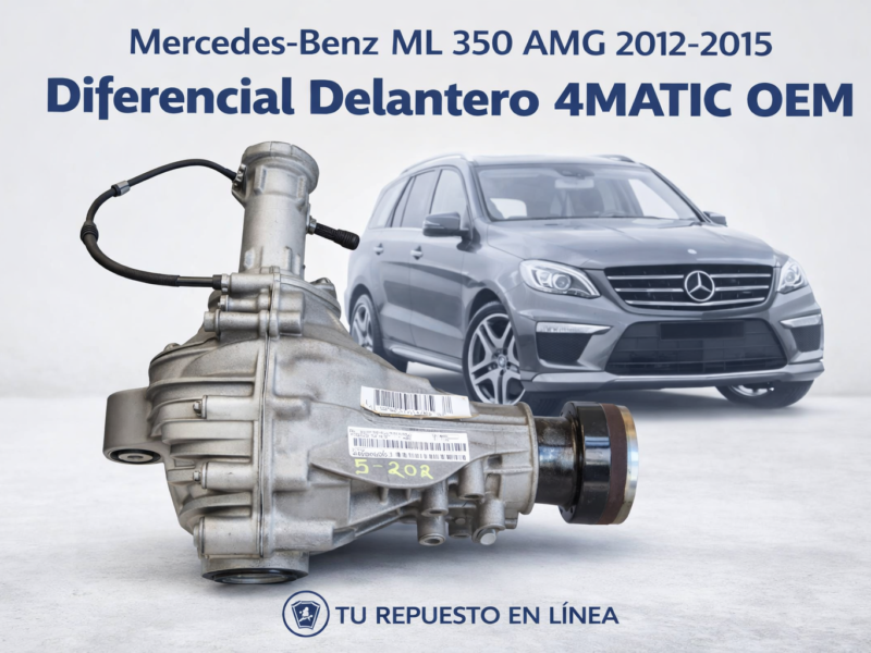 0e5de45f-ece6-44bc-b538-bef50702fef8 Mercedes-Benz ML 350 AMG 2012-2015 Diferencial Delantero 4MATIC OEM