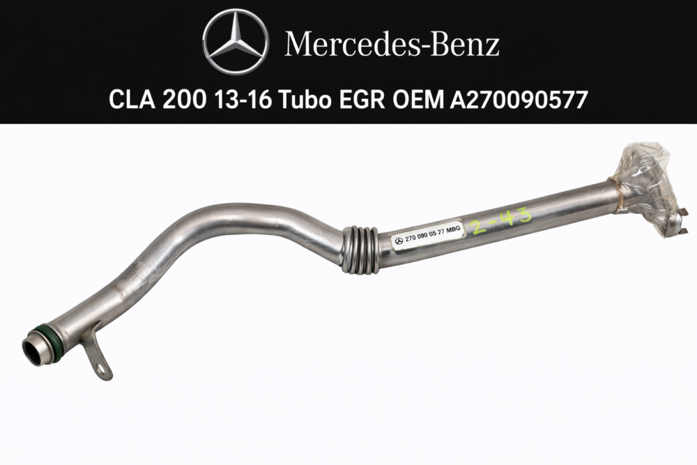 287cce3f-ba08-406b-9477-59f1fecae022 Mercedes-Benz CLA 200 13-16 Tubo EGR OEM A2700900577