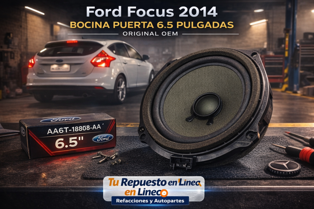 3dea6c97-37c2-45c5-bb8d-2048a97b2fcf Ford Focus 2014 Bocina Puerta 6.5 Pulgadas Original Oem