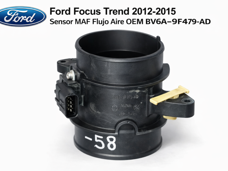 49c343f1-86c8-4ed7-9eb7-16d7cea859ac Ford Focus Trend 2012-2015 Sensor MAF Flujo Aire OEM BV6A-9F479-AD