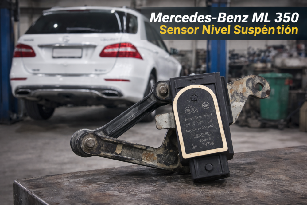 Mercedes-Benz ML 350 AMG 2012-2015 Sensor Nivel Suspensión OEM A0045429918