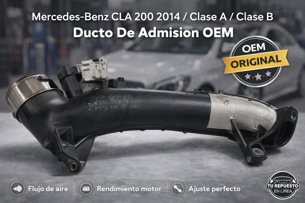 Mercedes-Benz CLA 200 2013-2016 Ducto de Aire de Admisión OEM A2700900844