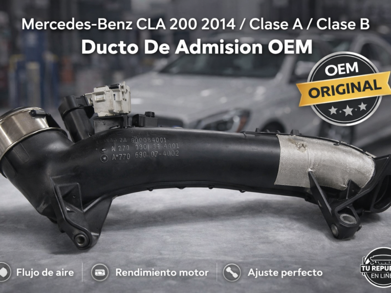 51e31ee7-1126-445e-b5d7-a944ca0af19d Mercedes-Benz CLA 200 2013-2016 Ducto de Aire de Admisión OEM A2700900844