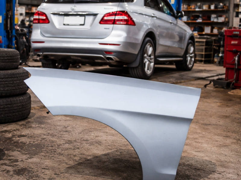 Mercedes-Benz ML 350 AMG 2012-2015 Salpicadera Izquierda Aluminio OEM