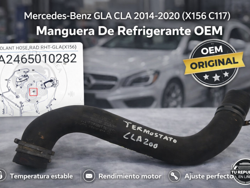 7ec8687e-6adc-452e-85c4-5ccc6664c388 Mercedes-Benz CLA 200 2014 Manguera Radiador Derecha A2465010282