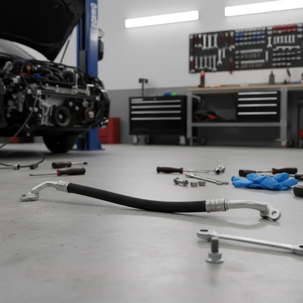 Mercedes-Benz ML 350 AMG 2014 Manguera A/C Alta Presión OEM A1668300215