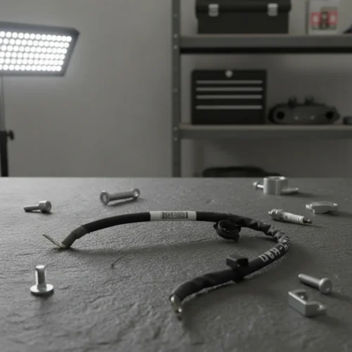 D_NQ_NP_2X_924212-MLM101192471496_122025-F Ford Focus Trend 12-15 Cable Tierra Negativo Batería OEM