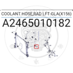 Mercedes-Benz CLA 200 2013-2016 Manguera Radiador Izq A2465010182