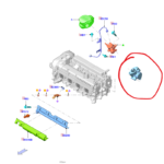 Diseño sin título Ford Focus Trend 2.0l 2014 Tapa Bomba Gasolina Cm5e-9b374-ee