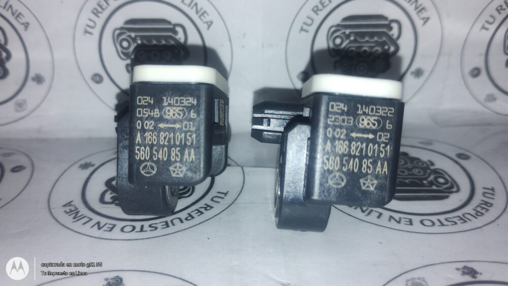 Mercedes-Benz ML 350 AMG 2012-2015 Sensor Impacto Airbag OEM A1668210151