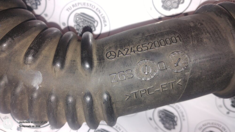 Mercedes-Benz CLA 200 2013-2016 Ducto Aire A2465200001